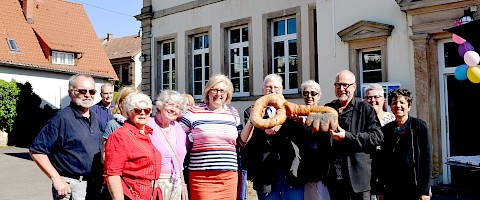 Schlüsselübergabe in Edenkoben