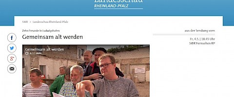 Das Video kann auf der SWR Homepage bis zum 4. Mai 2019 online angeschaut oder für private Zwecke heruntergeladen werden.