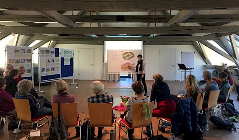 Aufmerksame TeilnehmerInnen beim Planungsworkshop