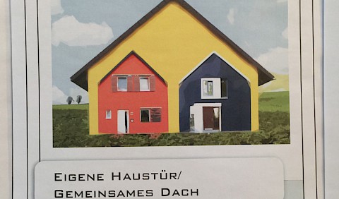 Eigene Haustür - Gemeinsames Dach...