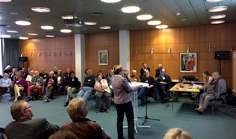 Die völlig ausgebuchte Veranstaltung im Mainzer Rathaus