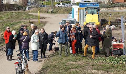 Froh-GeWo feiert auf dem Grundstück Fronhof II