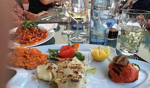 Leckeres Essen beim Italiener