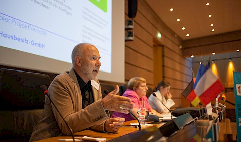 Alexander Grünenwald in der Diskussion