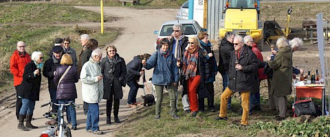 Froh-GeWo feiert auf dem Grundstück Fronhof II