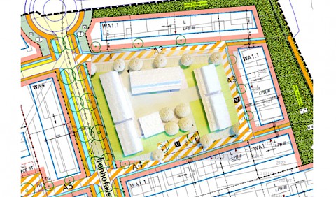 Modellstudie BWK im B-Plan Fronhof II