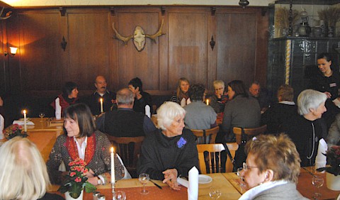 Leckeres Mittagessen im Honigsäckel