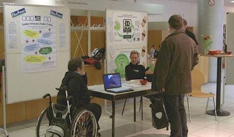 Wohnprojektgruppen im Foyer