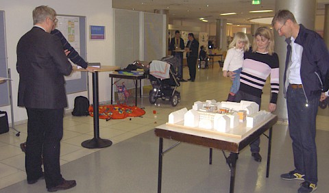 Wohnprojektgruppen im Foyer